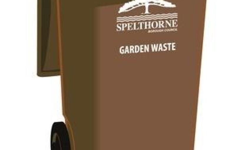Garden waste bin