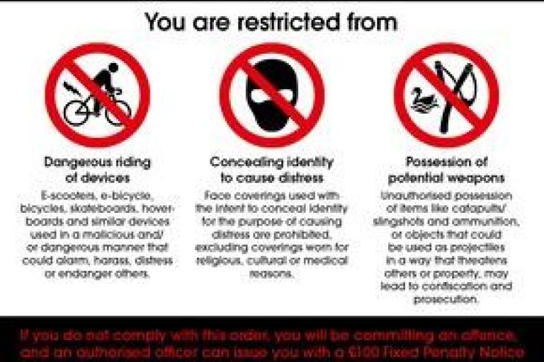 Public Spaces Protection Order